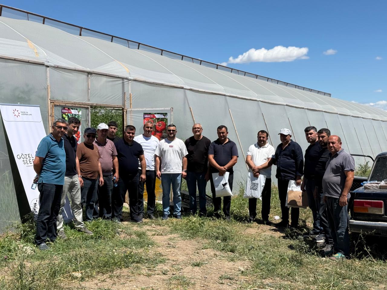 A Field Day for the MIRAY F1 and RAMALI F1 hybrid tomato varieties was successfully held in the Shamkir district.